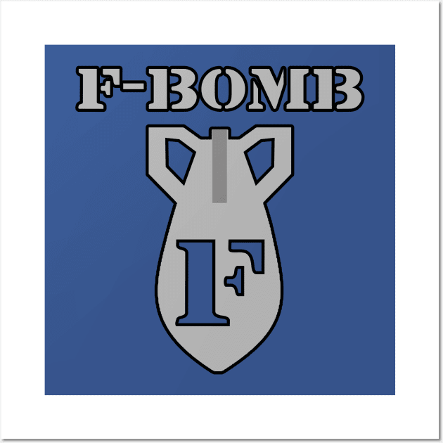 F BOMB Wall Art by Gamers Gear